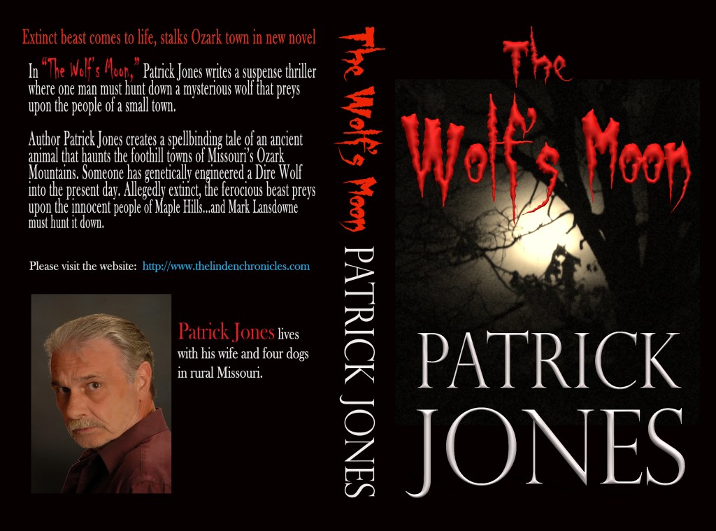Final Book Cover The Wolf's Moon by Patrick Jones