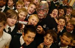 The Scary Guy with UK kids